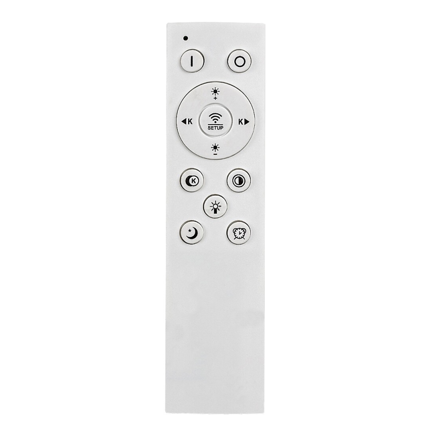 Rabalux - LED fényerőszabályozható mennyezeti lámpa LED/56W/230V 3000/4000/6000K matt króm + távirányító átm. 45 cm