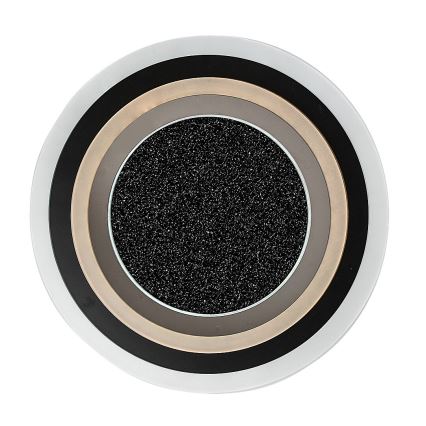 Rabalux - LED dimmelhető mennyezeti lámpatest LED/56W/230V 3000/4000/6000K fekete + távirányító átm. 45 cm