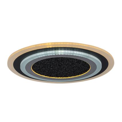 Rabalux - LED dimmelhető mennyezeti lámpatest LED/56W/230V 3000/4000/6000K fekete + távirányító átm. 45 cm