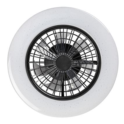 Rabalux - LED dimmelhető mennyezeti lámpa ventilátorral LED/48W/230V 3000-6500K + távirányító