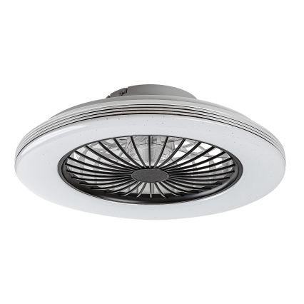 Rabalux - LED dimmelhető mennyezeti lámpa ventilátorral LED/48W/230V 3000-6500K + távirányító