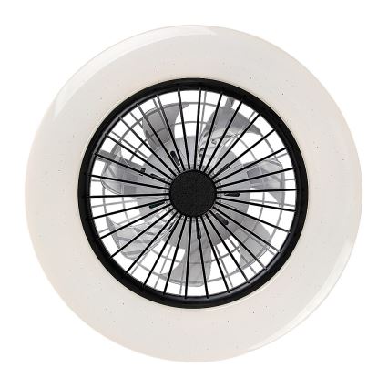 Rabalux - LED dimmelhető mennyezeti lámpa ventilátorral LED/48W/230V 3000-6500K + távirányító