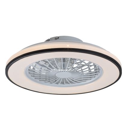 Rabalux - LED dimmelhető mennyezeti lámpa ventilátorral LED/48W/230V 3000-6500K + távirányító