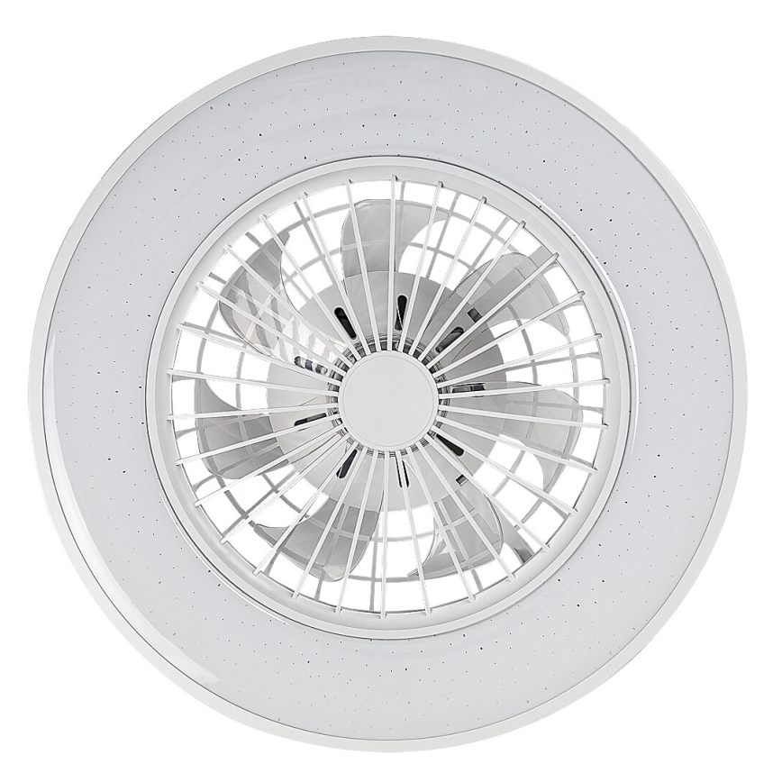 Rabalux - LED dimmelhető mennyezeti lámpa ventilátorral LED/48W/230V 3000-6500K + távirányító