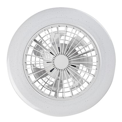 Rabalux - LED RGB állítható fényerejű mennyezeti lámpa ventilátorral LED/48W/230V 3000-6500K + távirányító