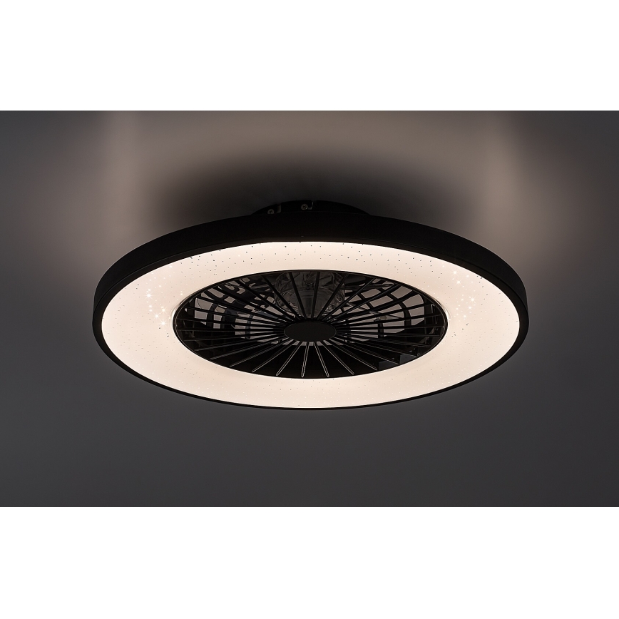 Rabalux - LED dimmelhető mennyezeti lámpa ventilátorral LED/72W/230V 3000-6500K + távirányító