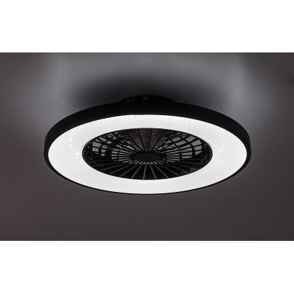 Rabalux - LED dimmelhető mennyezeti lámpa ventilátorral LED/72W/230V 3000-6500K + távirányító