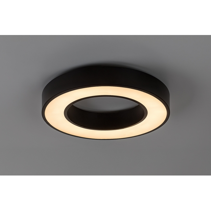 Rabalux - LED mennyezeti lámpatest LED/24W/230V 3000/4000/6500K átm. 40 cm fekete