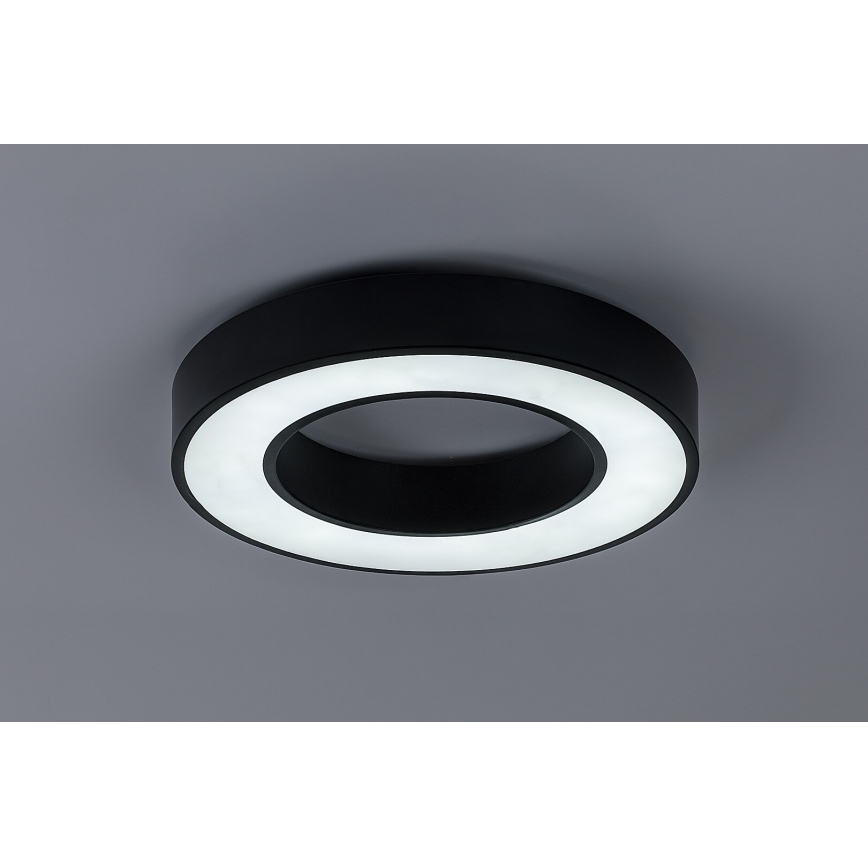 Rabalux - LED mennyezeti lámpatest LED/24W/230V 3000/4000/6500K átm. 40 cm fekete