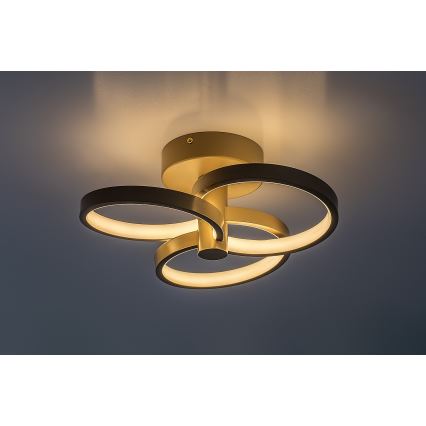Rabalux - LED dimmelhető mennyezeti lámpatest LED/32W/230V 3000-6500K átm. 31 cm bézs + távirányító