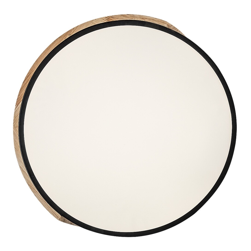Rabalux - LED mennyezeti lámpatest LED/24W/230V 4000K fekete/tölgy átm. 41 cm