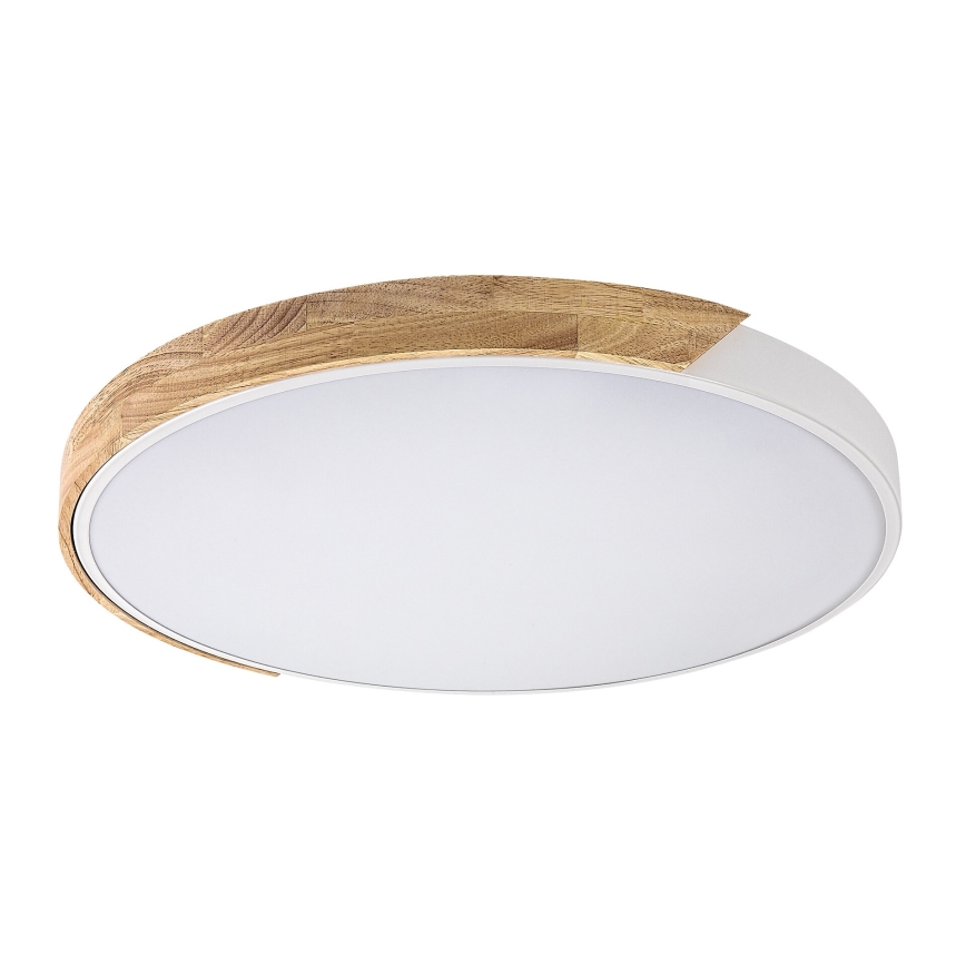 Rabalux - LED mennyezeti lámpa LED/40W/230V 3000/4000/6500K fehér/tölgy átm. 61 cm