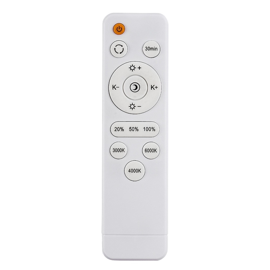 Rabalux - LED fényerőszabályozható mennyezeti lámpatest LED/80W/230V 3000-6500K átm. 77 cm + távirányító