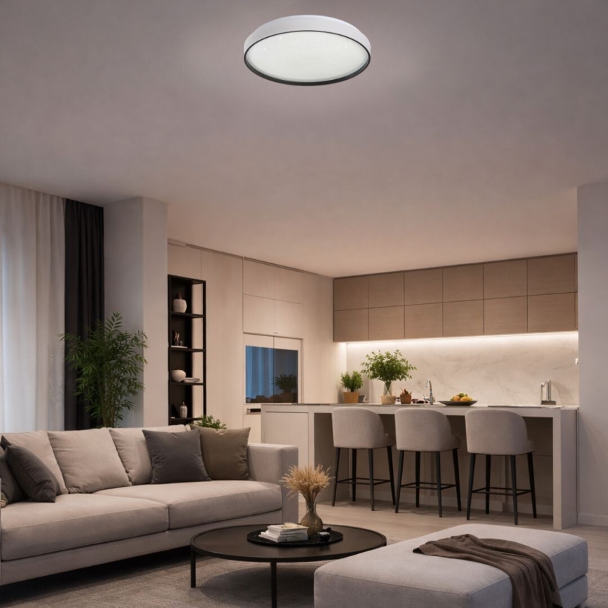 Rabalux - LED Fényerőszabályozható mennyezeti lámpa LED/34W/230V 3000-6500K átm. 38 cm + távirányító
