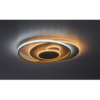 Rabalux - Fényerőszabályozható mennyezeti LED lámpa LED/57W/230V 3000-6000K 48,5x40 cm + távirányítóval