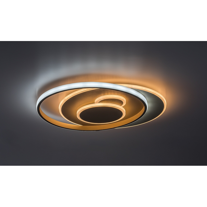 Rabalux - Fényerőszabályozható mennyezeti LED lámpa LED/57W/230V 3000-6000K 48,5x40 cm + távirányítóval