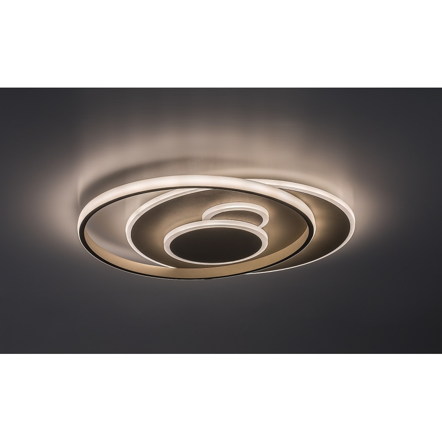 Rabalux - Fényerőszabályozható mennyezeti LED lámpa LED/57W/230V 3000-6000K 48,5x40 cm + távirányítóval
