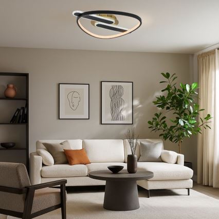 Rabalux - LED dimmelhető mennyezeti lámpa LED/60W/230V 3000-6000K 53x45 cm + távirányító