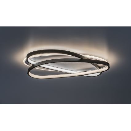 Rabalux - Dimmelhető LED mennyezeti lámpa LED/57W/230V 3000-6000K 53x38 cm + távirányító