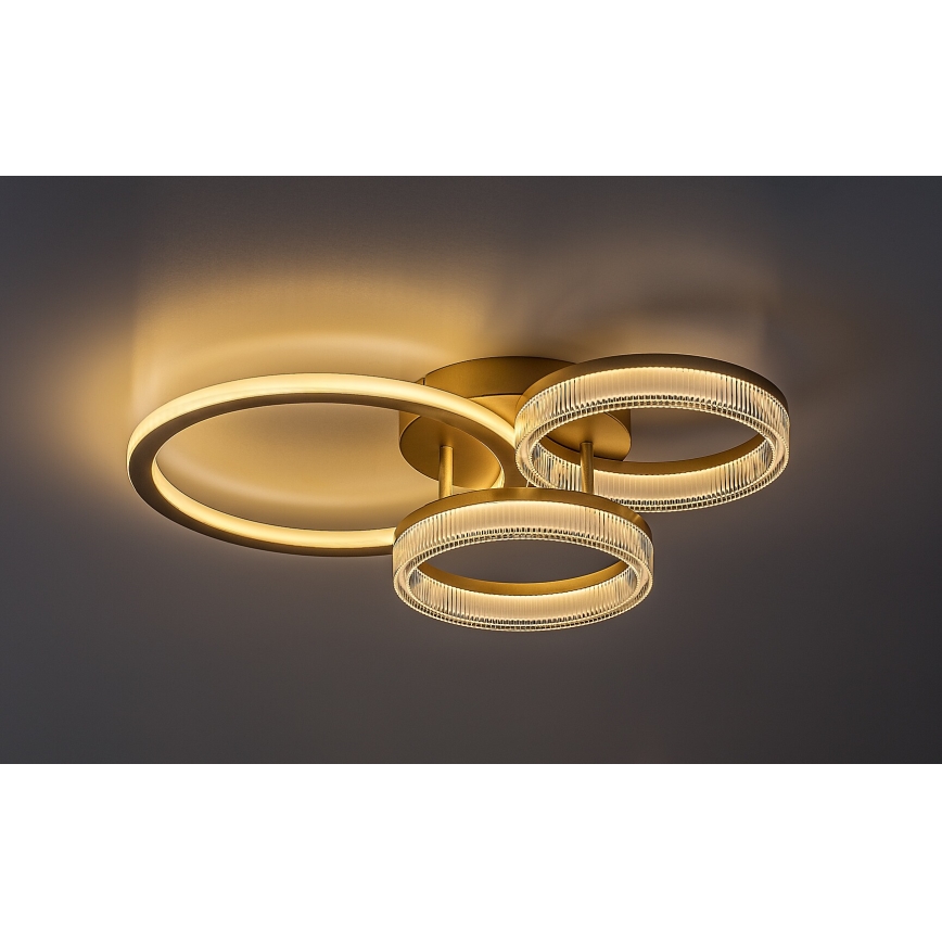 Rabalux - Fényerőszabályozható LED mennyezeti lámpa LED/38W/230V 3000-6500K 58,5x38 cm + távirányítóval