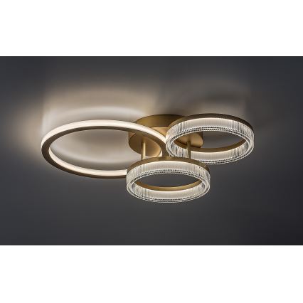 Rabalux - Fényerőszabályozható LED mennyezeti lámpa LED/38W/230V 3000-6500K 58,5x38 cm + távirányítóval