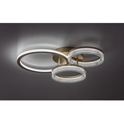 Rabalux - Fényerőszabályozható LED mennyezeti lámpa LED/38W/230V 3000-6500K 58,5x38 cm + távirányítóval
