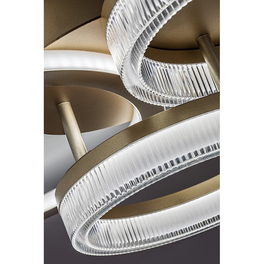 Rabalux - Fényerőszabályozható LED mennyezeti lámpa LED/38W/230V 3000-6500K 58,5x38 cm + távirányítóval