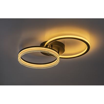 Rabalux - LED Dimmelhető mennyezeti lámpa LED/38W/230V 3000-6500K 60x35 cm + távirányító