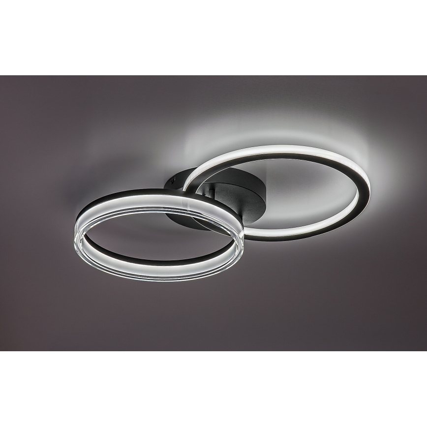 Rabalux - LED Dimmelhető mennyezeti lámpa LED/38W/230V 3000-6500K 60x35 cm + távirányító