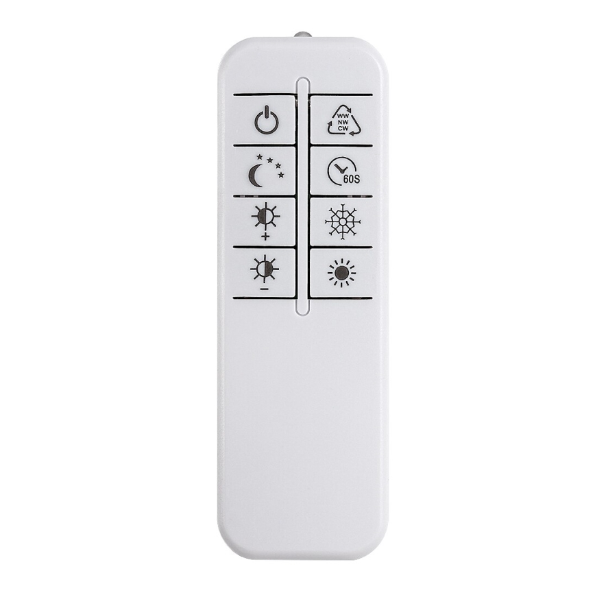 Rabalux - LED Dimmelhető mennyezeti lámpa LED/38W/230V 3000-6500K 60x35 cm + távirányító