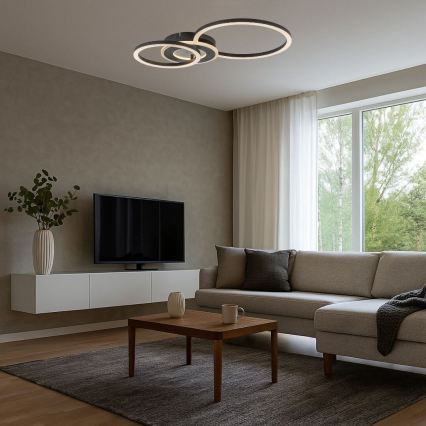 Rabalux - LED dimmelhető mennyezeti lámpatest LED/24W/230V 3000-6500K 46x33 cm + távirányító