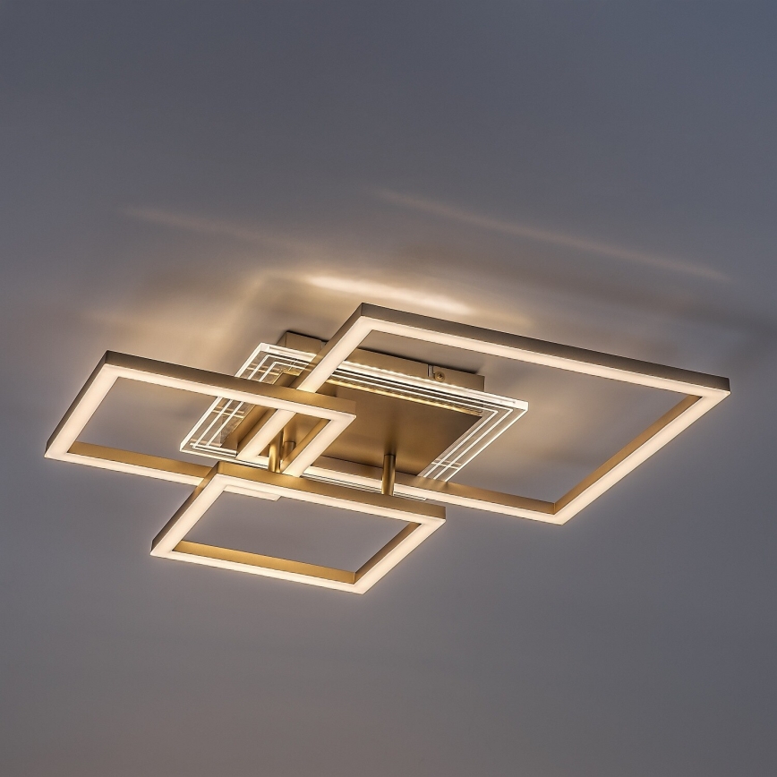 Rabalux - LED mennyezeti lámpa LED/40W/230V 3000K 50x50 cm aranyszínű