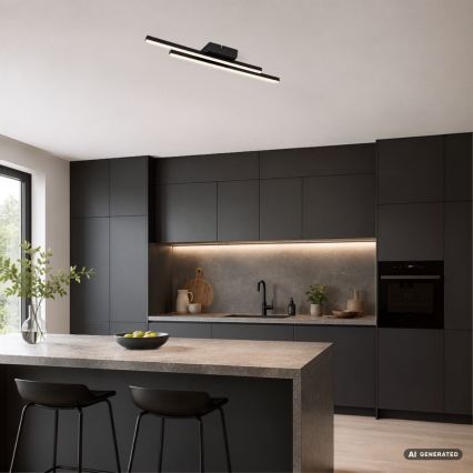 Rabalux - LED mennyezeti lámpatest LED/12W/230V 4000K fekete