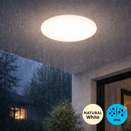 Rabalux - LED fürdőszobai mennyezeti lámpatest LED/24W/230V IP44 4000K átm. 37,5 cm