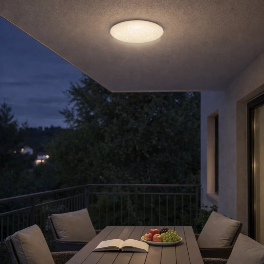 Rabalux - LED fürdőszobai mennyezeti lámpa LED/12W/230V IP44 4000K átm. 25,5 cm