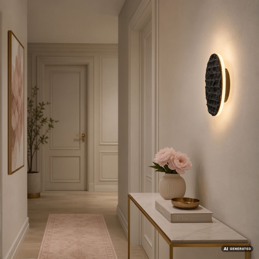 Rabalux - LED fali lámpa LED/12W/230V 3000/4500/6500K fekete