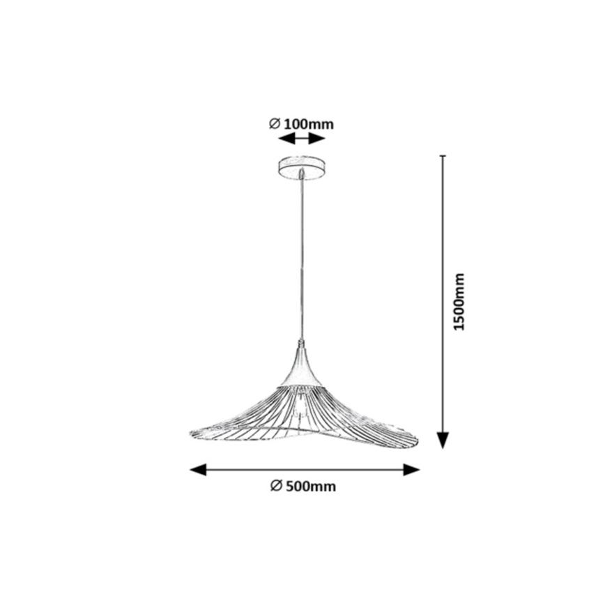 Rabalux - Csillár zsinóron 1xE27/60W/230V