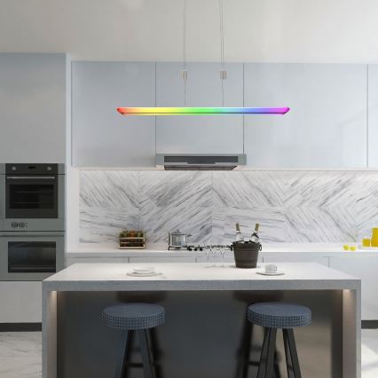 Rabalux - LED RGB Fényerőszabályzós csillár kábellel LED/24W/230V Wi-Fi Tuya + távirányító