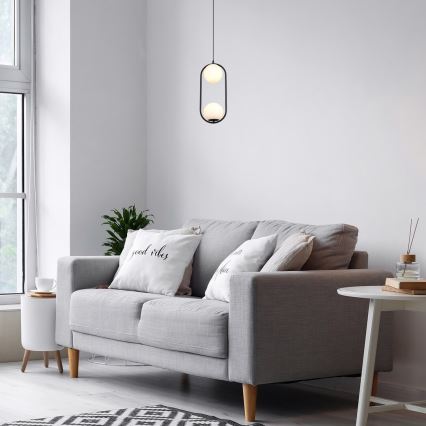 Rabalux - Csillár zsinóron 2xE27/20W/230V