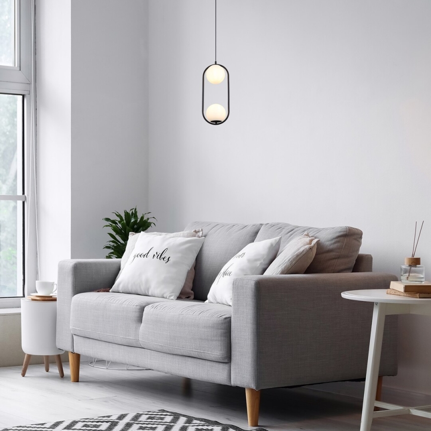 Rabalux - Csillár zsinóron 2xE27/20W/230V