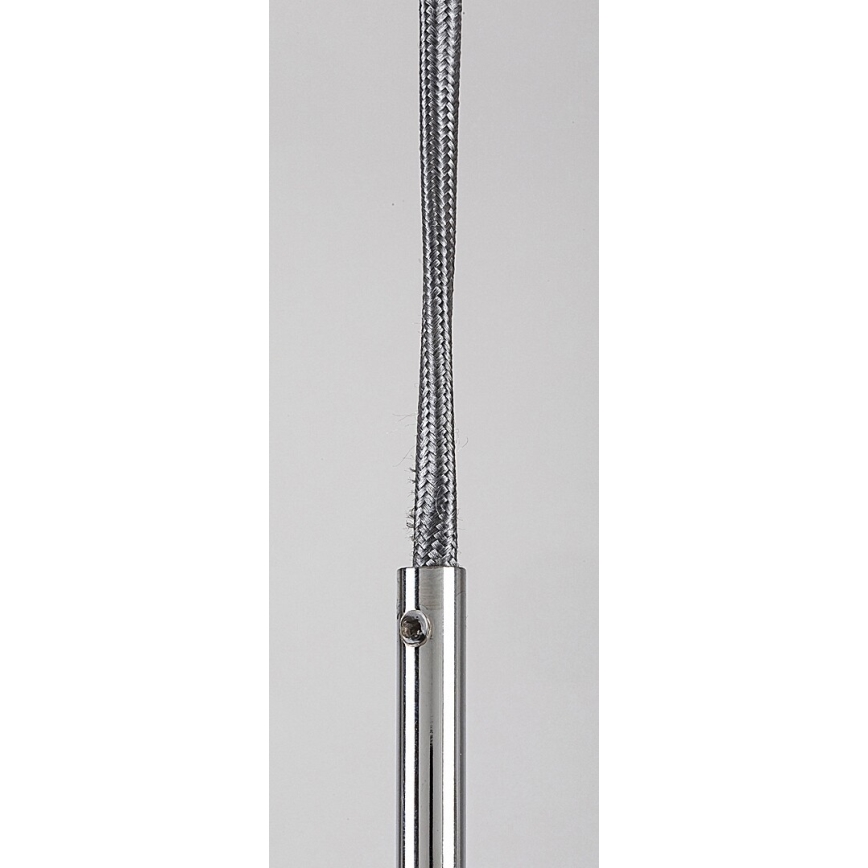 Rabalux - Csillár zsinóron 1xGU10/50W/230V átlátszó/fényezett króm