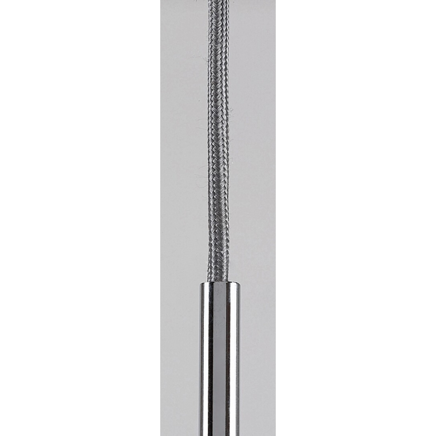 Rabalux - Csillár zsinóron 1xE27/40W/230V átlátszó/fényezett króm