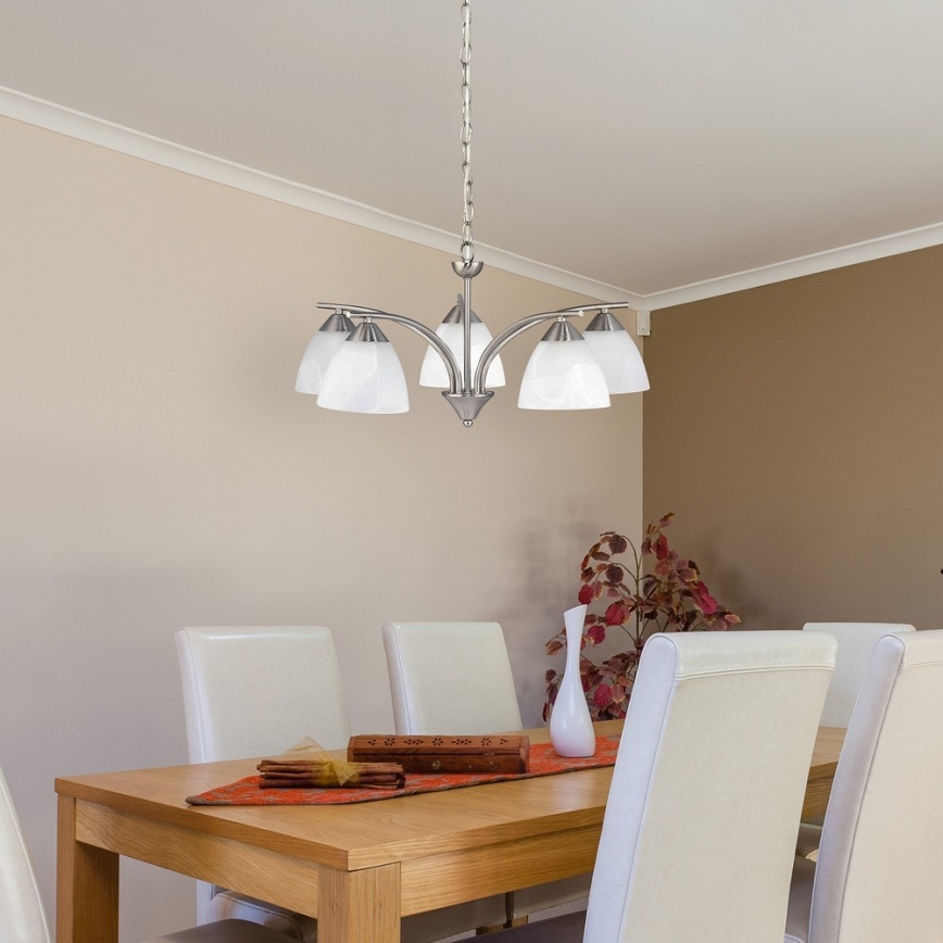 Rabalux - Csillár láncon 5xE14/40W/230V