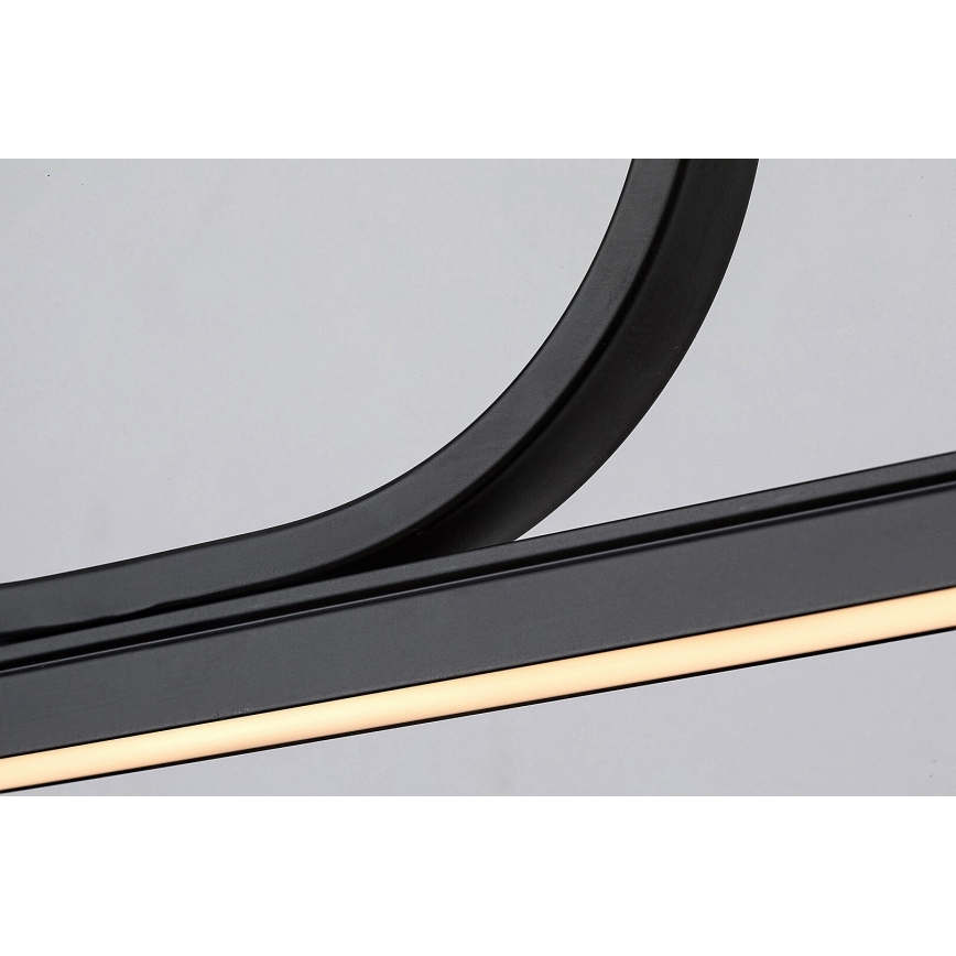 Rabalux - LED Csillár zsinóron LED/25W/230V 3000K fekete