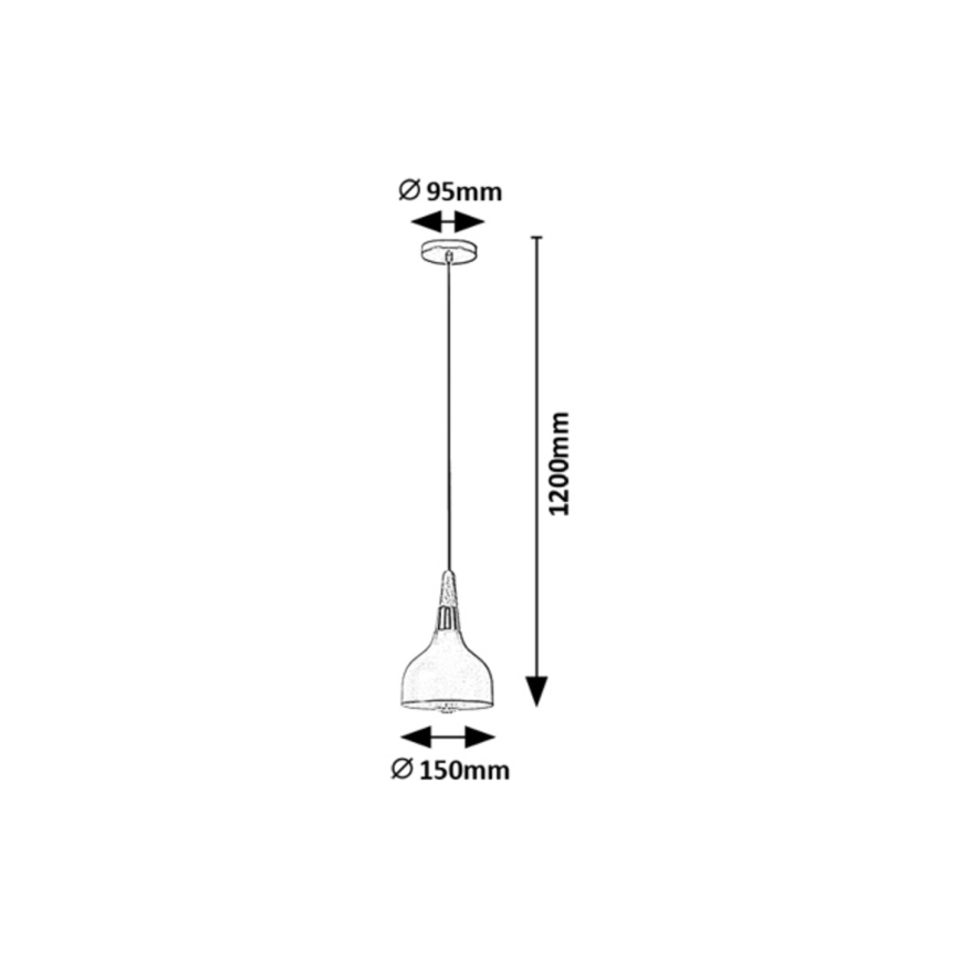 Rabalux - Csillár zsinóron 1xE27/40W/230V