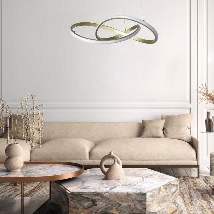 Rabalux - LED Csillár zsinóron LED/36W/230V 3000K arany