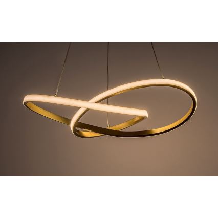 Rabalux - LED Csillár zsinóron LED/36W/230V 3000K arany