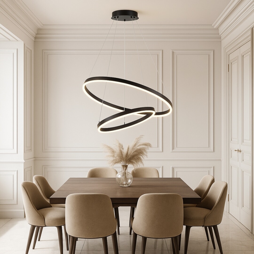 Rabalux - LED dimmelhető kábeles csillár LED/80W/230V 3000-6500K + távirányító