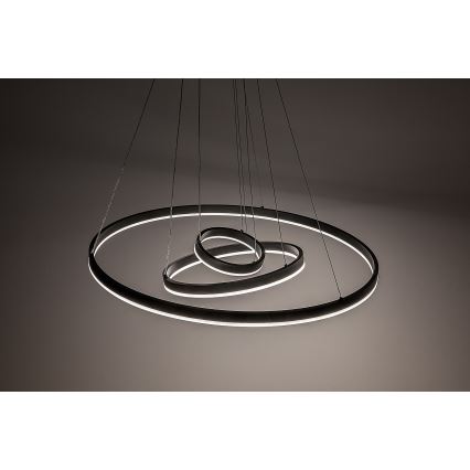 Rabalux - Dimmelhető, kábelre függesztett LED csillár LED/100W/230V 3000-6500K + távirányító