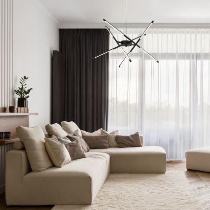 Rabalux - LED Csillár zsinóron LED/40W/230V 3000K fekete